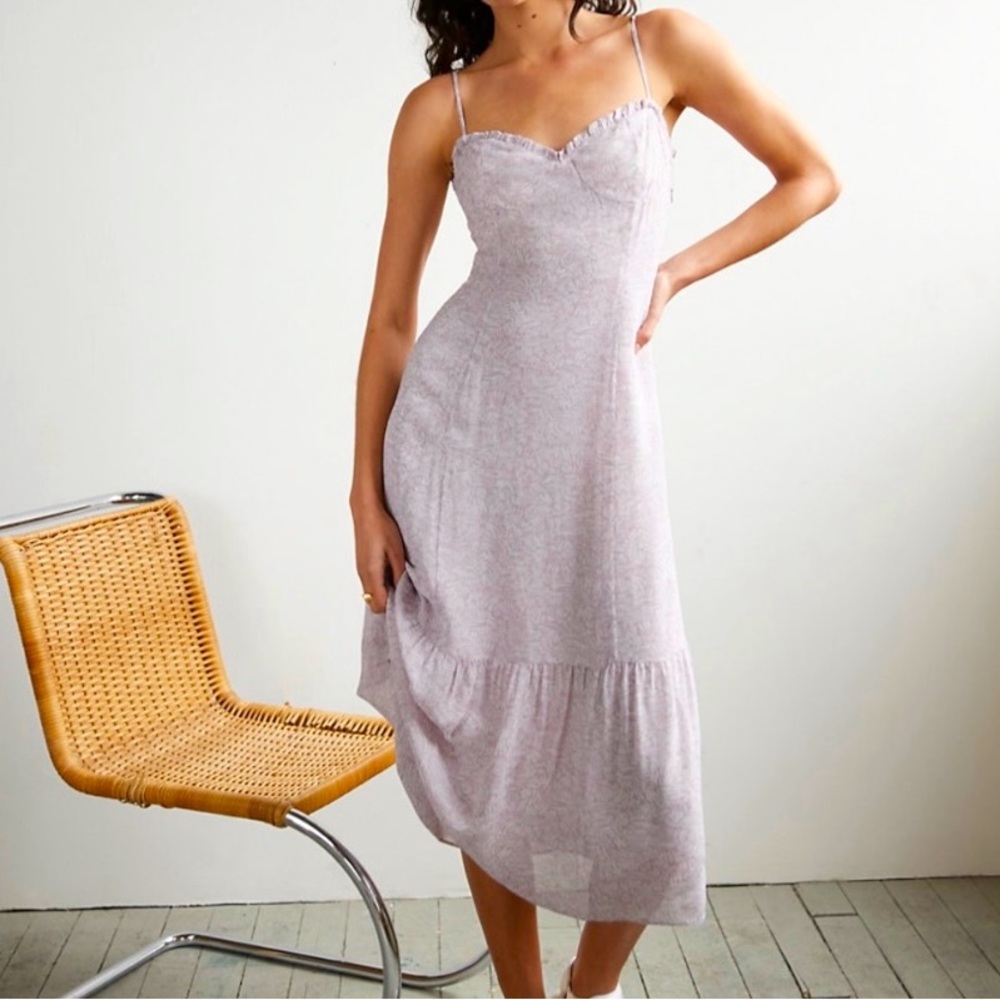 Wilfred broadway lilac midi dress